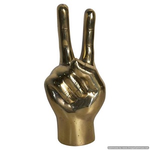 ประติมากรรมตกแต่งขายดี ประติมากรรมโลหะรูปมือสีดำ ดีไซน์ล่าสุด ประติมากรรมประดับลูกปัด ขายส่งในราคาดี - Product Image 4