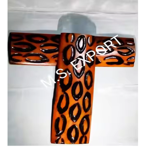 Indian Crafted Sheesham Wood <b>Knife</b> <b>Handle</b> High Quality Eco Design Featuring Polished <b>Bone</b> Display for Collectors - Product Image 2