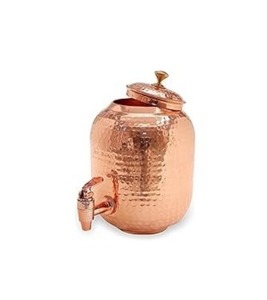 Carafe en cuivre en gros, stimulez votre bien-être à chaque gorgée, pichet en cuivre, récipient à eau, carafe à boire, récipient en cuivre - Product Image 1