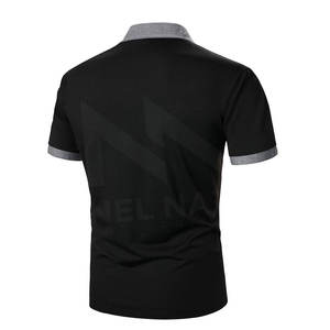 Lo último en moda para hombre, polos baratos personalizados, polos de algodón para hombre, polos de tela de punto - Product Image 3