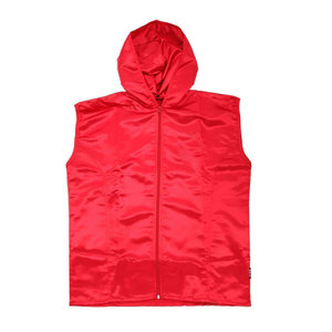 New Arrival Boxing <b>Sleeveless</b> Hoodies Solid Color Boxing <b>Sleeveless</b> <b>Hoodie</b> by Player Styles - Product Image 3