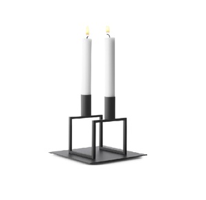 Wrought iron <b>candle</b> <b>holder</b> stand for indoor and <b>outdoor</b> home decor durable vintage appeal for classic elegant <b>candle</b> display - Product Image 6