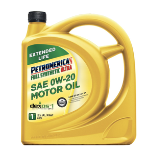 น้ำมันเครื่องสังเคราะห์แท้ Petromerica Dexos1 GEN 3 ป้องกันการสึกหรอ SAE 0W-20 บรรจุ 3 ขวด ขนาด 5 ควอร์ต - Product Image 1