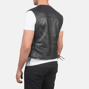 2024 nouveauté gilet en cuir pour hommes conçu en usine vêtements d'extérieur respirants pour les Offre Spéciale d'hiver - Product Image 4