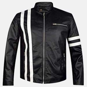 Bloodshot Premiere Vin Diesel Chaqueta De Cuero Negro - Product Image 1