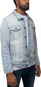 แจ็คเก็ตยีนส์สีพื้นลายพรางเคลือบผิวแบบใหม่สำหรับผู้ชาย คุณภาพพรีเมียม รับทำโลโก้ตามสั่ง แบรนด์ OEM เสื้อผ้าสำหรับกิจกรรมกลางแจ้ง ขายส่งจากโรงงานโดยตรง - Product Image 5