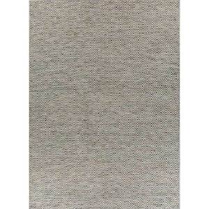 พรมลายเรขาคณิต Abrash ADWV-13047 ทำจากขนสัตว์และใยวิสโคส สีเขียว สำหรับใช้ในบ้าน - Product Image 1