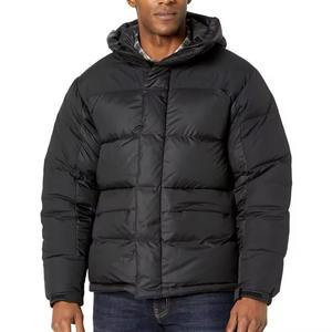 Veste matelassée d'hiver décontractée pour homme, coupe ajustée, avec design personnalisé, veste à bulles épaisse avec fermeture éclair, vente en gros, conception OEM - Product Image 1
