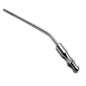 Tube d'aspiration Frazier haut de gamme de qualité supérieure source d'alimentation manuelle personnalisable taux raisonnable base d'instrument chirurgical - Product Image 1