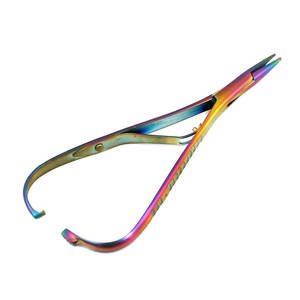 Custom Logo Stainless Steel Manual Needle Holding <b>Pliers</b> OEM & ODM Surgical Instruments for Hospital Use - Product Image 1