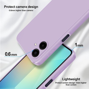 Funda protectora de silicona para Samsung Galaxy A06, funda suave y sedosa con protección para cámara, funda protectora antigolpes Laudtec - Product Image 2