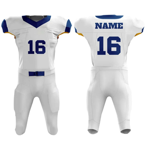 Nuevo Uniforme de Fútbol Americano Personalizado de Secado Rápido para Adultos, Colores y Logotipo Personalizados, Origen Pakistán - Product Image 3