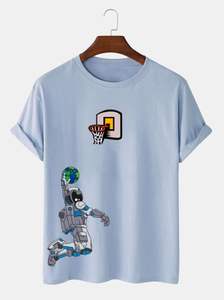 T-Shirt Homme Meilleure Vente à Manches Courtes Imprimé Logo Personnalisé en Tissu Tricoté 100 % Coton Fabriqué au Bangladesh - Product Image 3