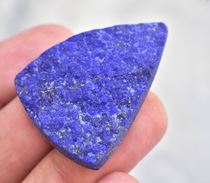 Best Quality !!! Lapis Lazuli Cabochon For Jewelry - Lapis Lazuli Druzy Loose Gemstone For Silver Ring - Product Image 5