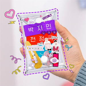 Borahae Fan's Deco Stickers K-pop fan Pegatinas decorativas Pegatinas que explotan el corazón - Product Image 4