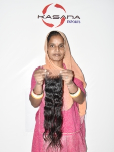 Extensiones de Cabello Humano 4x4 HD Closure, Cabello Indio 100% Natural de Templo, Color Natural, Cutícula Alineada, Procesado, Onda Profunda, Venta al Por Mayor - Product Image 1