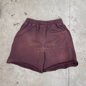 Nouveau design Meilleure vente Shorts délavés à l'acide pour hommes bas quantité minimale de commande prix de gros Shorts délavés à l'acide à vendre - Product Image 2