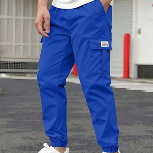 Pantalons pour hommes à séchage rapide 100% coton biologique Collection Cargo Jogger respirant pantalons pour hommes de haute qualité - Product Image 1