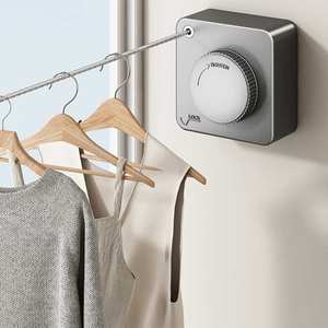 Meilleurs crochets de <span class=keywords><strong>corde</strong></span> vêtements invisibles africains <span class=keywords><strong>corde</strong></span> à <span class=keywords><strong>linge</strong></span> pliante en acier inoxydable rétractable cachée murale rétractable - Product Image 2