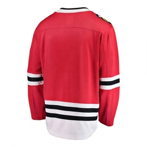 Jersey de Hockey sobre Hielo de Poliéster de Alta Calidad al por Mayor, Nuevo Diseño, Impresión por Sublimación, Logotipo Personalizado, Jersey de Hockey sobre Hielo para Hombre - Product Image 3