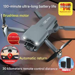 Dron con Motor sin Escobillas, Evitación de Obstáculos, Comunicación por Voz, Fotografía Aérea FHD 1080p, Largo Tiempo de Vuelo (21-30min) - Product Image 2