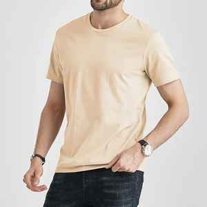 OEM personalizado 100% algodón Jersey Camiseta estilo casual Color sólido cuello redondo de manga corta talla grande transpirable bordado buen precio - Product Image 4