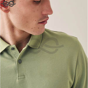 เสื้อโปโลผ้าโพลีเอสเตอร์สำหรับผู้ชายเสื้อโปโลผ้าซับลิเมชันสีพื้นสำหรับผู้ชายขนาดใหญ่พิเศษกำหนดได้เอง - Product Image 5