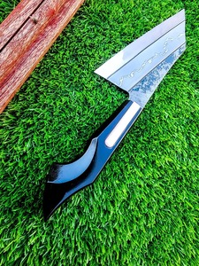 Cuchillo de Chef de acero al carbono hecho a mano ambidiestro diseño moderno Apto para lavavajillas para cocina aniversario y regalos de Navidad - Product Image 4