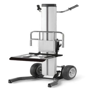 Carretilla de Mano de Aluminio ML2 con Plataforma, Capacidad de Carga de 120 kg, Altura de Elevación de 1050 mm, Motor con 1 Año de Garantía, Fabricada en Francia - Product Image 1