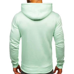 เสื้อฮู้ดสวมหัวแบบยูนิเซ็กส์สำหรับฤดูหนาวเสื้อสเวตเตอร์ผ้าฝ้ายธรรมดาพิมพ์ลายตามสั่งขนาดพิเศษผ้าฝ้าย100% เปล่ามีฮู้ด - Product Image 6