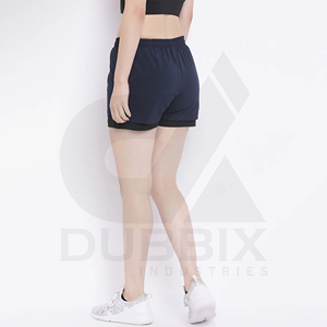 Short cargo pour femme Short de fitness 100% Polyester Logo personnalisable Sticker Color Pattern Design Short pour femme - Product Image 2