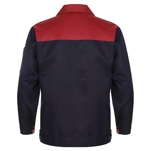 Chemise de Mécanicien à Logo Personnalisé Manches Longues Vêtement de Travail Haute Visibilité Uniforme pour Garage Atelier dans un Style Unique Polyester Fluorescent - Product Image 2