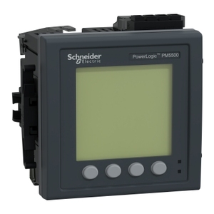 Compteur d'énergie Schneider Electric PowerLogic PM5561 avec 2 Ethernet, harmonique 63e, 1,1 Mo, 4DI/2DO, 52 alarmes et certification MID - Product Image 1