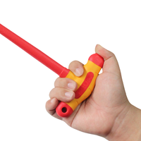 Kunci Hex T-Handle Torsi Tinggi untuk Perawatan Listrik, Aman, Berinsulasi 1000V, Langsung dari Pabrik