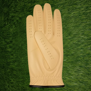 Gants de golf en cuir Cabretta les plus vendus 2026, antidérapants, unisexe, fermeture auto-agrippante, logo personnalisé, pour les mains sportives professionnelles - Product Image 4
