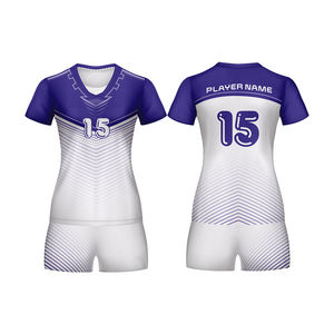 Conjunto de Uniforme Deportivo de Voleibol sin Mangas, Diseño Personalizado Unisex, Impresión Personalizada, 100% Poliéster, Absorbe la Humedad, Ropa de Equipo - Product Image 2