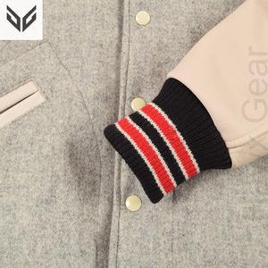 Veste à capuche XL High Street Letterman avec col montant pour hommes Tissu en toile de haute qualité Caractéristique légère Plus Hiver Extérieur - Product Image 5