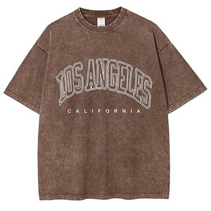 Drop Shoulder Camiseta cuello redondo ligero de manga corta Camisetas para hombres y mujeres - Product Image 3