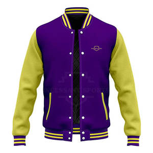 Veste à lettres pour homme, surdimensionnée, avec logo, fabriquée au Pakistan, en polaire, collection Offre Spéciale - Product Image 1