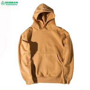 Sweat à capuche unisexe épais et tendance 2026, coupe oversize 220g, épaules tombantes, en molleton écologique ou en tissu éponge français - Product Image 5