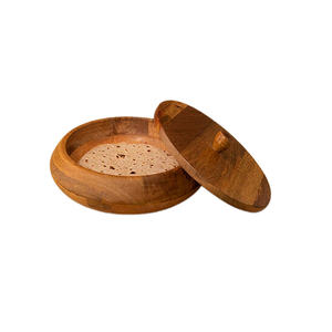 Superior Quality Wooden Roti Storage <b>Box</b> For Home Hotel Restaurant Usage Kitchenware Chapati <b>Container</b> - Product Image 2