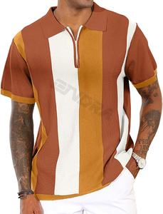 2024 Modern Men's Polo Shirt: Contemporary Design for Any <b>Wardrobe</b> Breathable Polo Shirt - Product Image 2