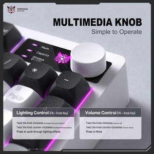 Teclado <span class=keywords><strong>para</strong></span> Juegos ONIKUMA MT902 con Logotipo Personalizado, 3 Modos, 95 Teclas, RGB, Inalámbrico, <span class=keywords><strong>para</strong></span> Compra al por Mayor - Product Image 3