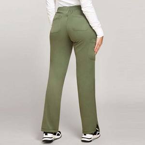 Uniforme médico Scrubs Conjunto médico Scrub para mujer Top médico Scrubs y pantalones Moda Poliéster Nylon Logotipo personalizado Tejido Manga corta - Product Image 4