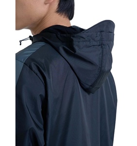Chaqueta cortavientos deportiva para hombre de alta calidad, a prueba de viento, con logotipo personalizado y cremallera. - Product Image 2