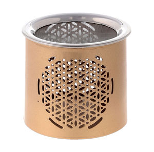 Nouvelle Arrivée Vintage Attrayant Designer Vente Chaude Luxueux Prix Abordables Brûleur D'encens & Filet En Acier Or Couleur Décor Maison - Product Image 4