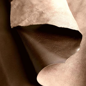 ผ้าหนังแก้วสีแทนทำจากหนังควายแท้100% เป็นมิตรกับสิ่งแวดล้อม - Product Image 1