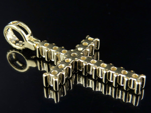 Hip Hop Luxury <b>Cross</b> Pendant with Moissanite Diamond Iced Out S925 <b>Silver</b> Occasion Wear Jewelry for <b>Men</b> Hip Hop Style - Product Image 6