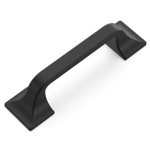 Modern black metal drawer cabinet <b>pull</b> handle <b>for</b> <b>home</b> kitchen office furniture hardware door drawer wardrobe cabinet handle - Product Image 1