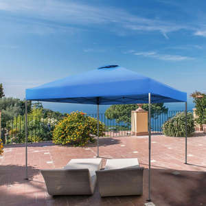 <b>Heavy</b>-<b>Duty</b> Portable Folding <b>Gazebo</b> Powder Coated Outdoor Canopy Tent for Events Camping Travelling Fishing - Product Image 6